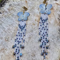 Blue Sky Butterfly Earrings