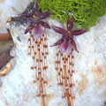 Boreal Orchid Earrings